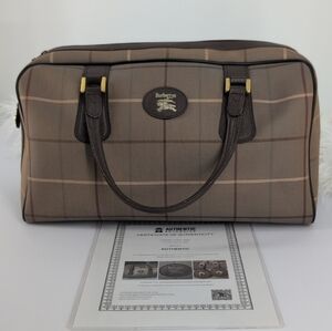 Burberry Dufflebag With COA Very Good Condition !